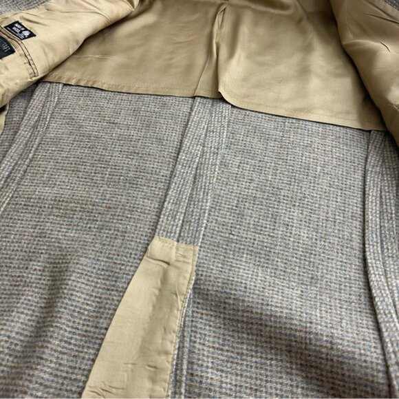 Vtg Clipper Craft English Country Style Men's Casual Two Button Tweed Blazer - Picture 5 of 10